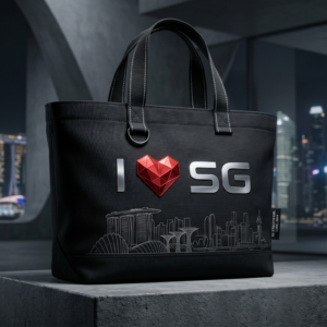 Lion City Tote Bag