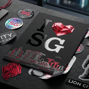 Lion City Holo Stickers